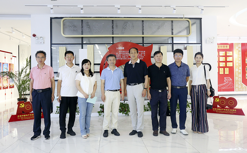 九三学社辽宁省委调研组到旋乐吧科技参观调研